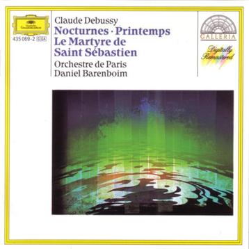 DEBUSSY Nocturnes printemps CD BARENBOIM DG GALLERIA ZGAN beschikbaar voor biedingen