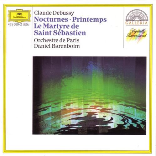 DEBUSSY Nocturnes printemps CD BARENBOIM DG GALLERIA ZGAN, Cd's en Dvd's, Cd's | Klassiek, Zo goed als nieuw, Orkest of Ballet
