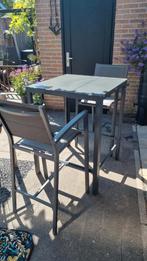 Statafel met 2 barstoelen, Ophalen, Zo goed als nieuw