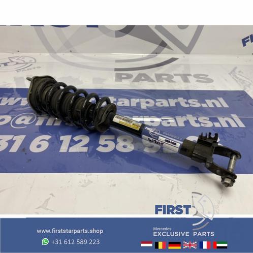 W205 SCHOKDEMPER LINKS origineel Mercedes C KLASSE 2014-2021, Auto-onderdelen, Ophanging en Onderstel, Mercedes-Benz, Gebruikt