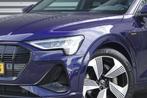 Audi e-tron Sportback 55 quattro S edition 95 kWh | Panorama, Automaat, 12 maanden, Zwart, Blauw