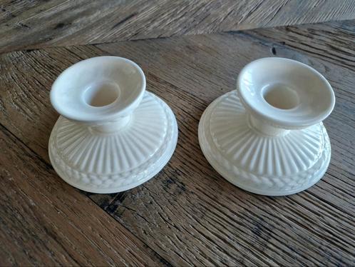 wedgwood edme kandelaar kandelaars, Huis en Inrichting, Woonaccessoires | Kandelaars en Kaarsen, Zo goed als nieuw, Ophalen of Verzenden