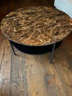 Ronde salontafel, Ophalen, 50 tot 100 cm, Rond, Zo goed als nieuw