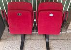 Theater stoel, Huis en Inrichting, Stoelen, Ophalen, Gebruikt, Metaal, Twee