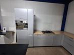 Complete keuken Compleet met APP 120Keukens op voorraad 2715, Hoekkeuken, Ophalen of Verzenden, Zo goed als nieuw, Grijs