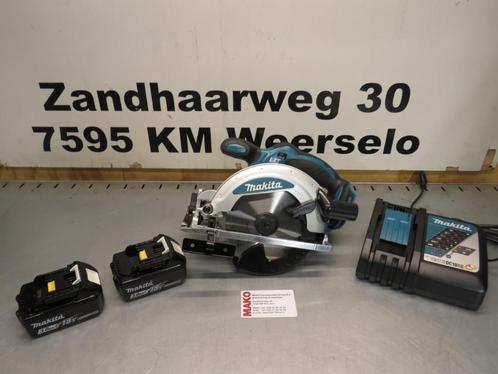 Makita DSS610 18V Li-Ion Accu cirkelzaag 165mm incl accus, Doe-het-zelf en Verbouw, Gereedschap | Zaagmachines, Nieuw, Cirkelzaag
