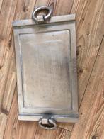 Zilverkleurig dienblad (33*55,5 cm), Ophalen of Verzenden, Zo goed als nieuw, Metaal