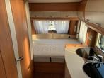 Hobby Excellent 455 UF Mover/Luifel/Fietsdr., Caravans en Kamperen, Caravans, Overige typen, Rondzit, Hobby, Bedrijf