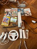 Nintendo Wii met meerdere games en accesoires, Spelcomputers en Games, Spelcomputers | Nintendo Wii, Ophalen of Verzenden, Gebruikt