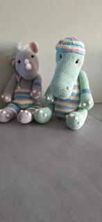 Gehaakte knuffels Coco en Nicky, Ophalen of Verzenden, Nieuw, Overige typen