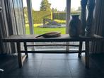 Landelijke look  Side table, hout, Huis en Inrichting, Ophalen, Eikenhout, 150 tot 200 cm, Landelijk