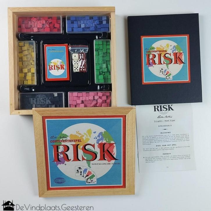 Risk nostalgische editie – Limited Edition, Antiek en Kunst, Curiosa en Brocante, Ophalen of Verzenden