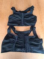 Carefix 2 compressie bh's mt L, Kleding | Dames, Ophalen of Verzenden, Zwart, BH