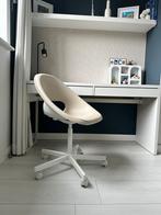 Ikea bureaustoel wit / beige, Ophalen, Zo goed als nieuw, Beige, Bureaustoel