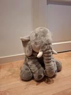 Schattige Knuffel Olifant Ikea 60 cm, Ophalen, Zo goed als nieuw