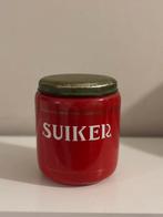 Emaille voorraad bus suiker, Antiek en Kunst, Antiek | Emaille, Ophalen