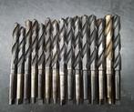 HSS metaalboren set MK2 (15 st) morseconus boren, Doe-het-zelf en Verbouw, Gereedschap | Boormachines, Ophalen of Verzenden, Gebruikt