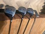Dunlop EXD houten 1-3-5 en putter, Sport en Fitness, Golf, Verzenden, Gebruikt, Set