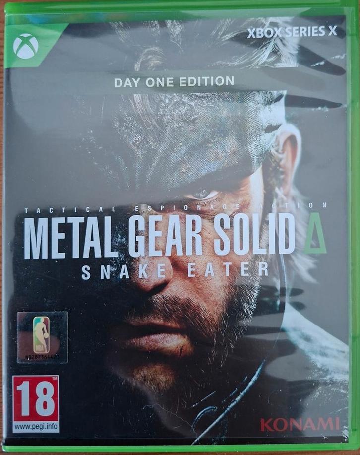 Metal Gear Solid Snake Eater Day One Edition - Xbox Series X, Spelcomputers en Games, Games | Xbox Series X en S, Zo goed als nieuw