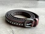 Petrol Industries bruin leren riem heupriem met studs 105 cm, Nieuw, Echt leder, Ophalen of Verzenden, Minder dan 3 cm