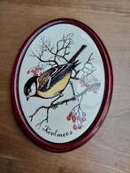 Vintage wandtegel Koolmees Delft handmade Holland, Ophalen of Verzenden