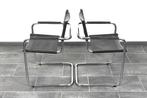 2 vintage Mart Stam model buisframe stoelen, Gebruikt, Twee, Ophalen of Verzenden, Metaal