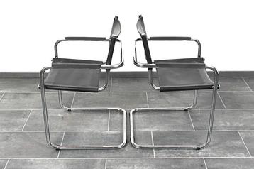 2 vintage Mart Stam model buisframe stoelen beschikbaar voor biedingen