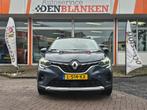 Renault Captur 1.3 TCe 140 Intens Automaat BJ.2021 / Groot N, Auto's, Renault, Gebruikt, Blauw, Leder en Stof, Origineel Nederlands