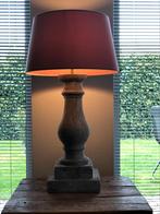 Sobere baluster tafellamp, Huis en Inrichting, Lampen | Tafellampen, Overige materialen, Ophalen of Verzenden, Zo goed als nieuw