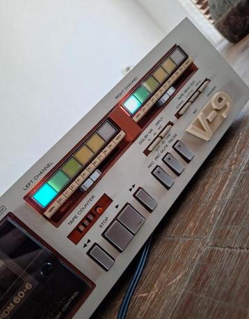 Teac V-9 stereo cassette deck + A9 amplifier   beschikbaar voor biedingen