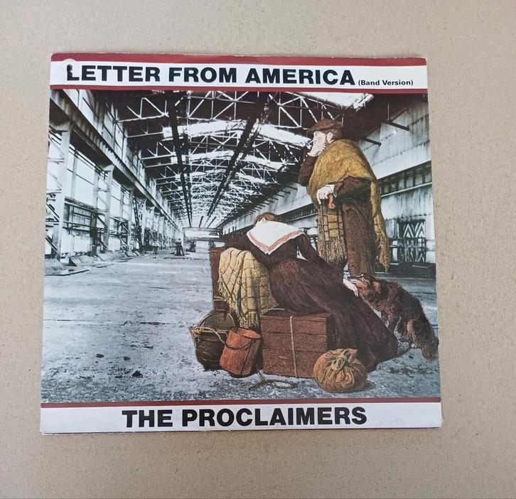 The Proclaimers - Letter From America, Cd's en Dvd's, Vinyl Singles, Gebruikt, Single, Pop, 7 inch, Ophalen of Verzenden