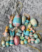 Houten paas hangers pasen, Diversen, Pasen, Ophalen of Verzenden, Gebruikt