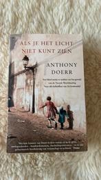 Als je het licht niet kunt zien, Ophalen of Verzenden, Gelezen, Anthony Doerr