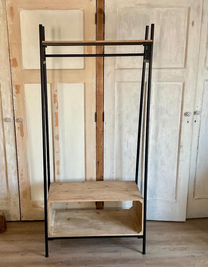 Kapstok, Huis en Inrichting, Woonaccessoires | Kapstokken, Zo goed als nieuw, Staande kapstok, 150 tot 200 cm, Hout, Ophalen