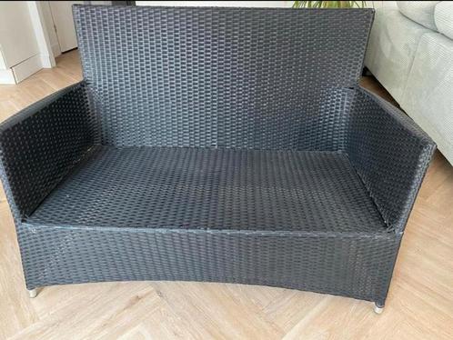 Loungebank Zomer Rotan Buiten SPOED, Tuin en Terras, Tuinbanken, Zo goed als nieuw, Rotan, Ophalen