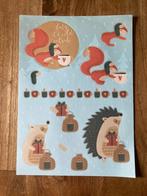 Uitdrukvel Kerst eekhoorn egel, Hobby en Vrije tijd, Kaarten | Zelf maken, Ophalen of Verzenden, Nieuw, Kerst, Knipvel