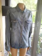 SUMMUM BLUE DAZE OVERHEMDBLOUSE, MAAT 40, DENIM-BLUE., Maat 38/40 (M), Blauw, Ophalen of Verzenden, Zo goed als nieuw