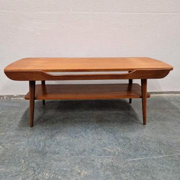 60's vintage salontafel omkeerbaar coffeetable beschikbaar voor biedingen