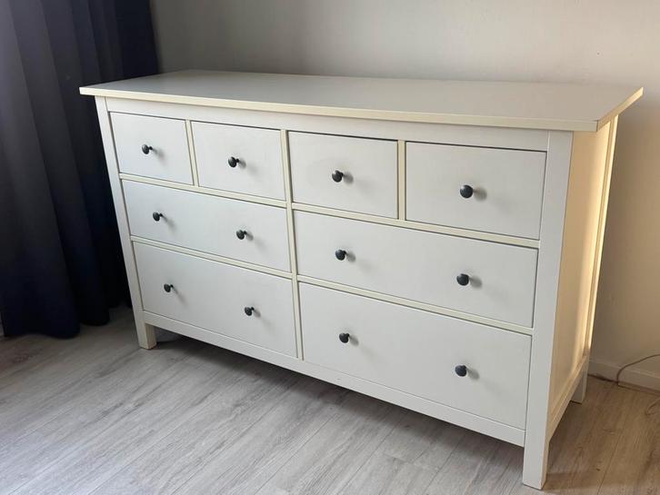 Hemnes ladenkast 8 lades ikea 160cm breed, Huis en Inrichting, Kasten | Ladekasten, Zo goed als nieuw, Minder dan 100 cm, 100 tot 150 cm