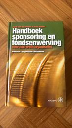 Hans van der Westen - Handboek sponsoring en fondsenwerving, Hans van der Westen, Ophalen of Verzenden, Management, Zo goed als nieuw