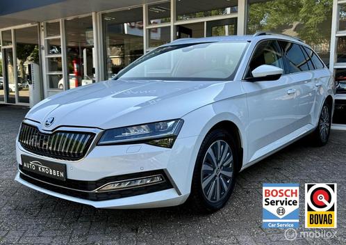 Skoda Superb Combi 1.4 TSI iV Style Plus Led, Climat, ACC, M, Auto's, Skoda, Bedrijf, Te koop, Superb, Achteruitrijcamera, Adaptive Cruise Control