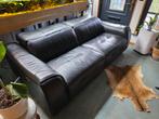 Leren 2 zits bankstel, elektrisch verstelbaar, goede staat, Huis en Inrichting, Banken | Bankstellen, Ophalen, Tweepersoons, Zo goed als nieuw