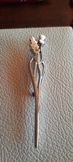 Schotse kilt broche,distel., Ophalen of Verzenden, Overige materialen, Broche