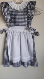 Ot en Sien jurkje Donkerblauw/wit maat 86, Kinderen en Baby's, Carnavalskleding en Verkleedspullen, Verzenden, Nieuw, 104 of kleiner