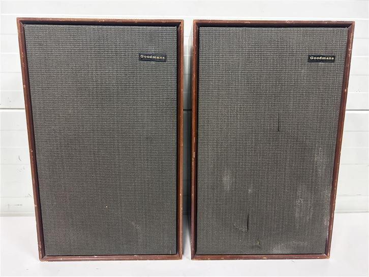 A6974. Vintage Goodmans Mrange luidsprekers, Audio, Tv en Foto, Luidsprekers, Gebruikt, Overige typen, Minder dan 60 watt, Overige merken