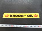 sticker KROON - OIL *, Verzamelen, Stickers, Ophalen, Zo goed als nieuw