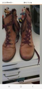 Tamara leren halve laarsjes mt 41, Ophalen of Verzenden, Zo goed als nieuw, Zwart