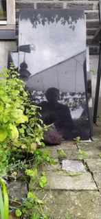 zwart hoogglans granieten vloerdelen, Ophalen, Zo goed als nieuw, Hardsteen, Overige typen