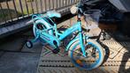 Loekie superstar blauw 16 inch, Fietsen en Brommers, Fietsen | Kinderfietsjes, Zijwieltjes, Ophalen, Loekie Superstar, 16 tot 20 inch