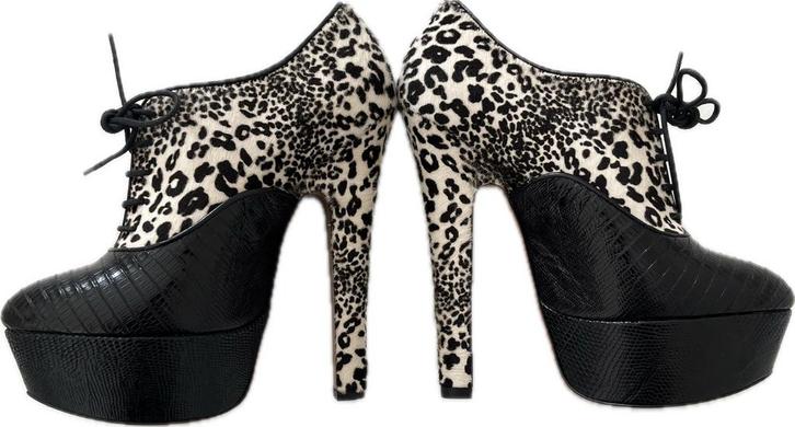 Azzedine Alaïa unieke plateau schoenen, Kleding | Dames, Schoenen, Nieuw, Zwart, Ophalen of Verzenden